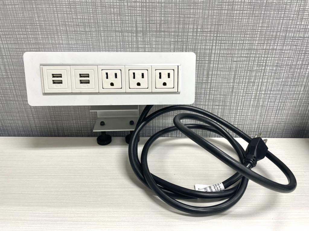 Byrne Desk Clamp Power Outlet - click to see full size photo