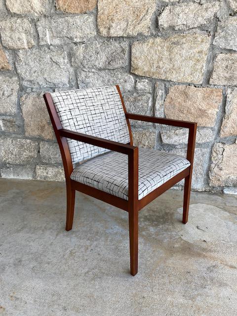 OFS Cherry Wood Frame Side Chairs - click to see full size photo
