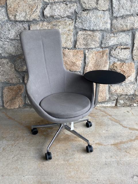Keilhauer Juxta High Back Tablet Chair - click to see full size photo