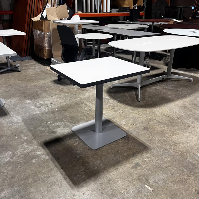 Small Break Room Table White - click to see full size photo