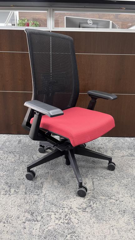 Haworth Very Task Chair Red - click to see full size photo