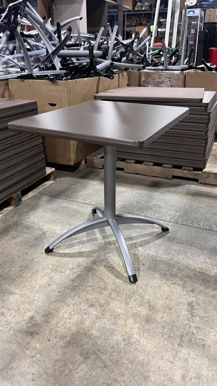 Bronze Laminate Break Room Tables - click to see full size photo