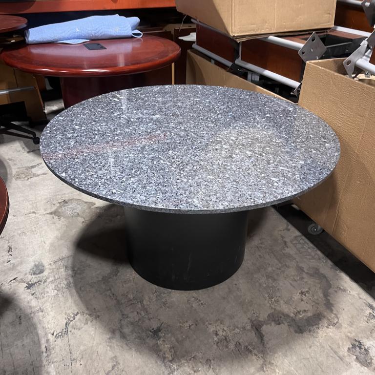 52" Round Granite Table - click to see full size photo