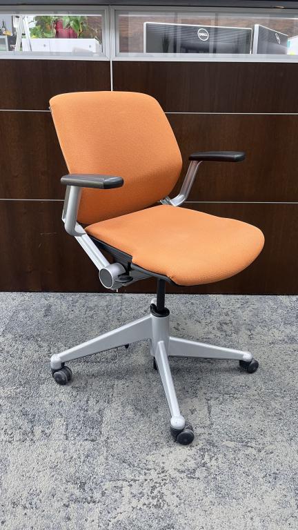 Vecta Orange Nesting Task Chair - click to see full size photo