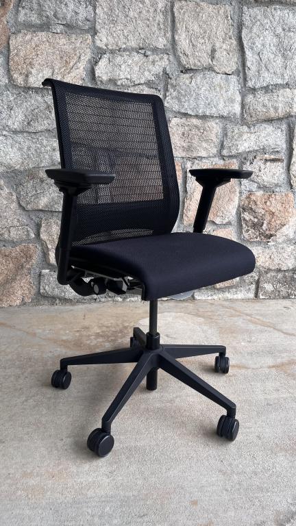 Steelcase Think Black Task Chair - click to see full size photo